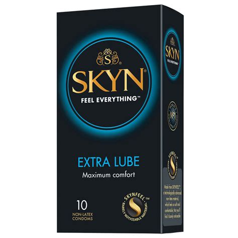 Skyn Extra Lubricated Non Latex Condoms Condoms Uk