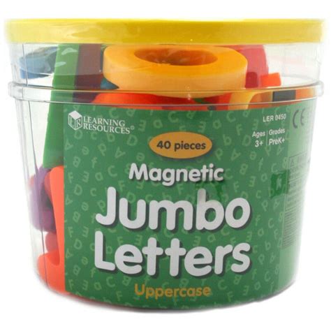 Learning Resources Jumbo Magnetic Letters Uppercase Hobby Shop