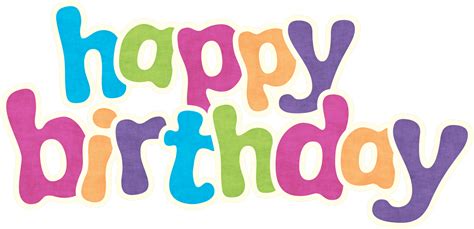 Happy Birthday Png Transparent Images Png All