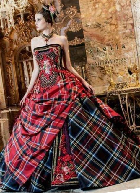 pin by bread lover on gr8 scot tartan fashion gowns beautiful dresses