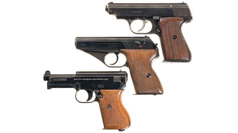 Three Nazi Marked Semi Automatic Pistols Rock Island Auction