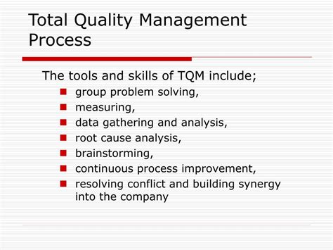 Ppt Total Quality Management Powerpoint Presentation Free Download