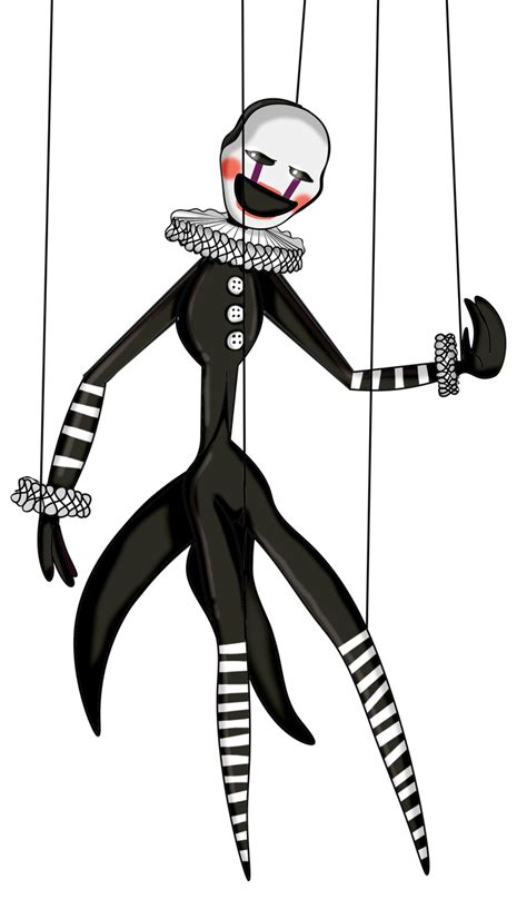The Marionette From Fnaf By Afrieheart The Marionette Fnaf Drawings