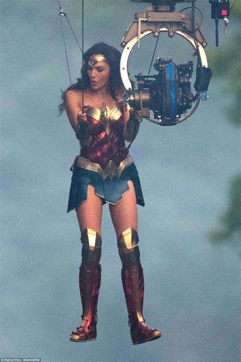 Gal Gadot Is Wonder Woman As She Does Incredible Aerial Gymnastics