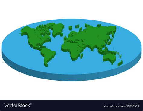 Flat Earth Map Reloplaser