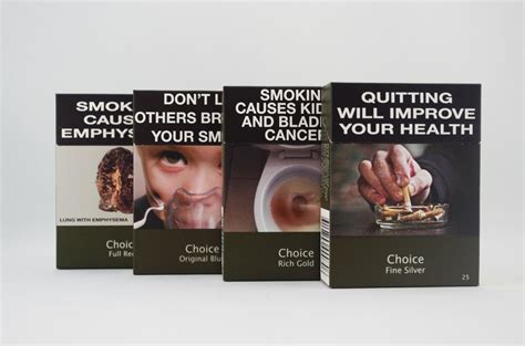 Plain Packaging Images Tobacco Labelling Regulations