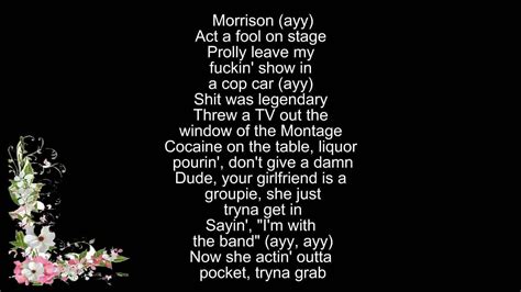 Rockstar Post Malone Lyrics Youtube