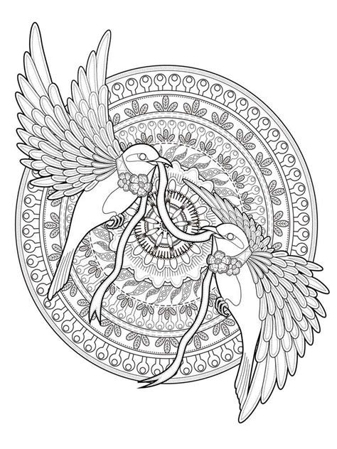 Free Printable Animal Mandala Coloring Pages For Adults You Are The