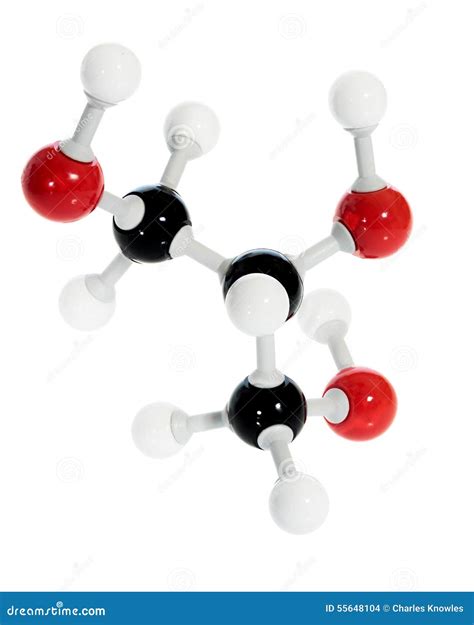 Chemistry Glycerol Molicule Model Stock Photo Image Of Education