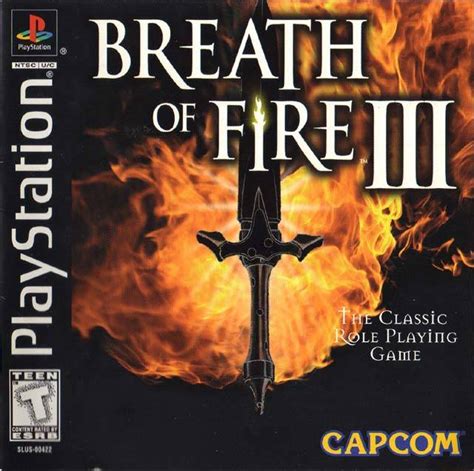 Breath Of Fire Iv 4 Sony Playstation Ps1 Complete With Manual B