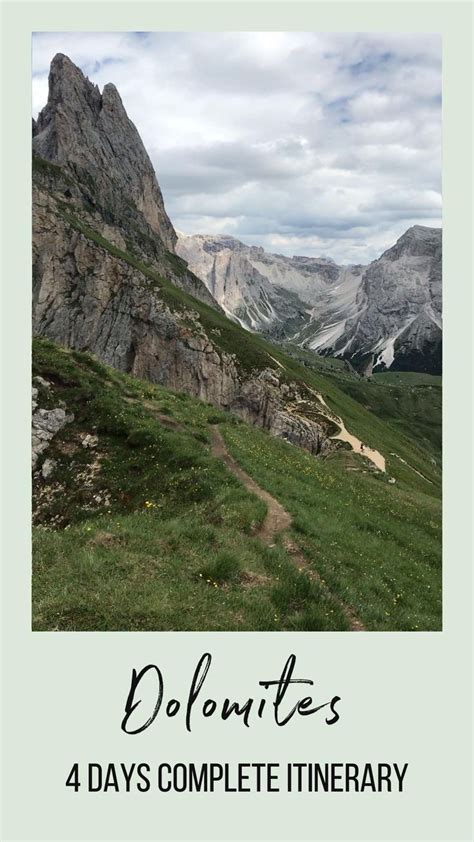 Hiking In The Dolomites 4 Days Complete Itinerary Walkcatwalkhi