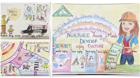 Nurture Young Minds Develop Safety Culture Poster Making Ideas