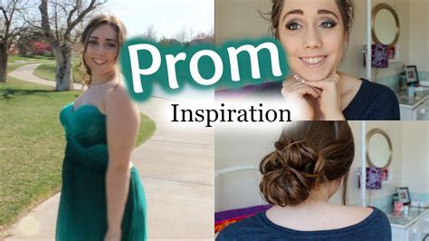 prom inspiration hair makeup and outfit ideas youtube