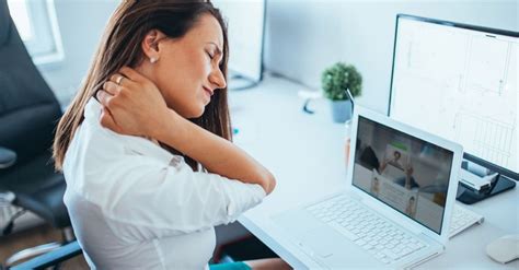 It can develop from numerous things, like awkward positions, lifting something overhead with poor form or that's too heavy, looking down at your phone, excessive texting, or even from long hours. Neck Pain Treatment Online - Amwell