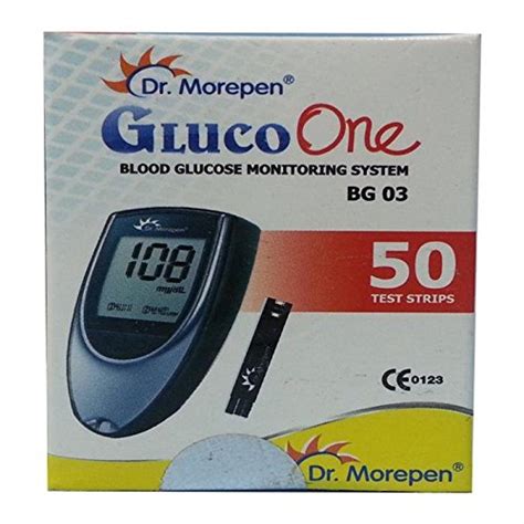 Compare Buy Dr Morepen Gluco One Mini BG 03 With 50 Strips Online In