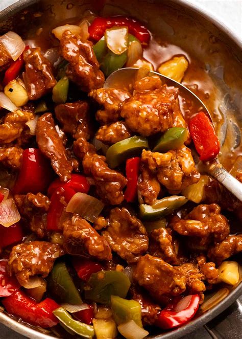 Sweet And Sour Pork Best Ever Recipetin Eats