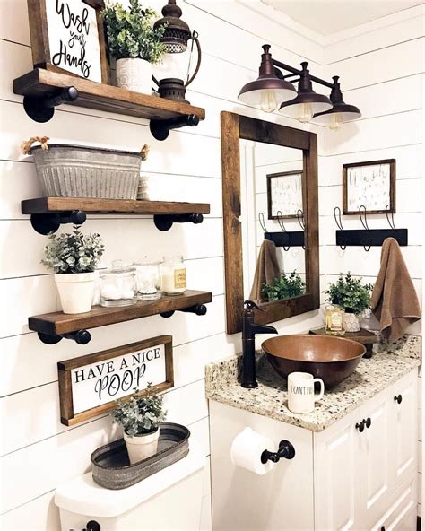 √ 30 Best Rustic Bathroom Decor Ideas To Attempt In Your Home 2021