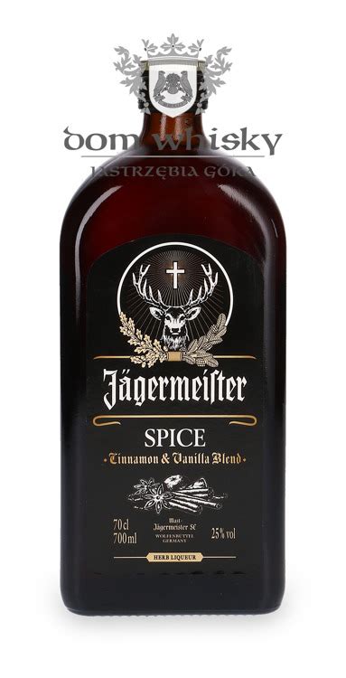 Jagermeister Spice Cinnamon And Vanilia Blend 25 07l Dom Whisky