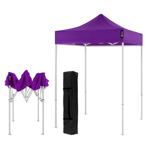 American Phoenix 5x5 Ft Purple Pop Up Canopy Tent Portable Instant Sun