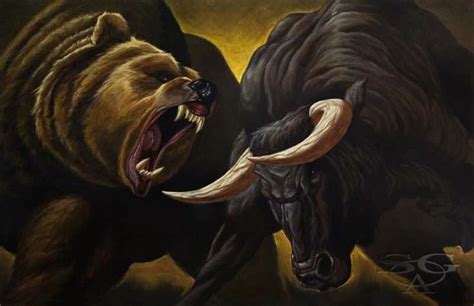 Unfortunately for investors, bull market periods that last too long can give way to bear markets. Bulls vs Bears | Trading the Markets | Pinterest | Taurus ...