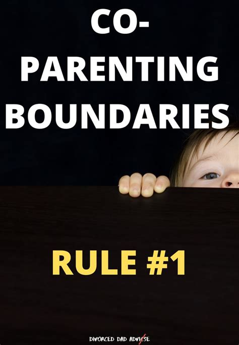 Co Parenting Boundaries Rule Co Parenting Parenting Parenting Routine