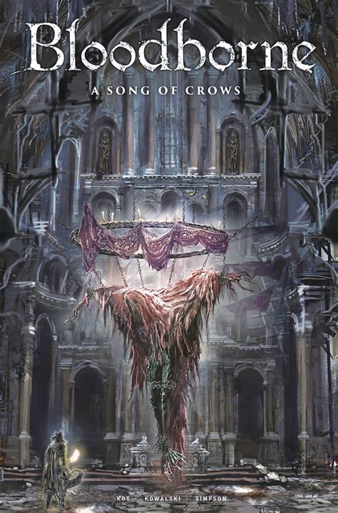 Titan Comics Bloodborne 11 A Song Of Crows Game Art Cover C