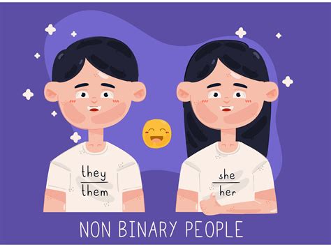 Non Binary People Illustration 3 By Fenny Apriliani On Dribbble