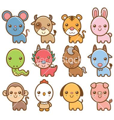 We did not find results for: Cute Cartoon Chinese zodiac animal vector by sararoom on ...