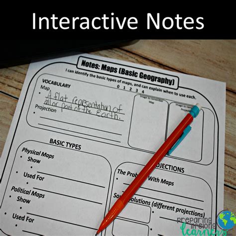 Social Studies Interactive Notes Note Taking That Also Incorporates
