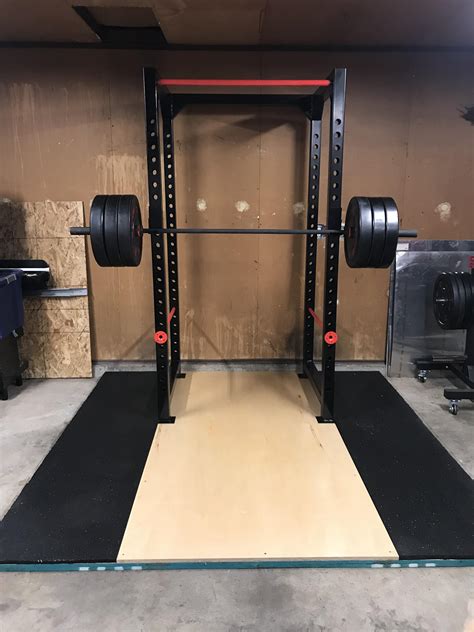 Welded Up My Own Squat Rack And Made A Deadlift Platform Lots More To