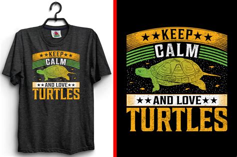 Keep Calm And Love Turtle T Shirt Design Graphic By Emrangfxr