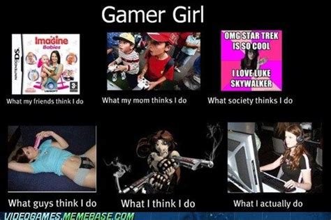 Gamer Girls Just Like To Play Games Gamer Girl Gamer Girl Problems