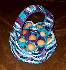Ravelry Egg Collecting Basket Pattern By Amanda Crochet Of Course