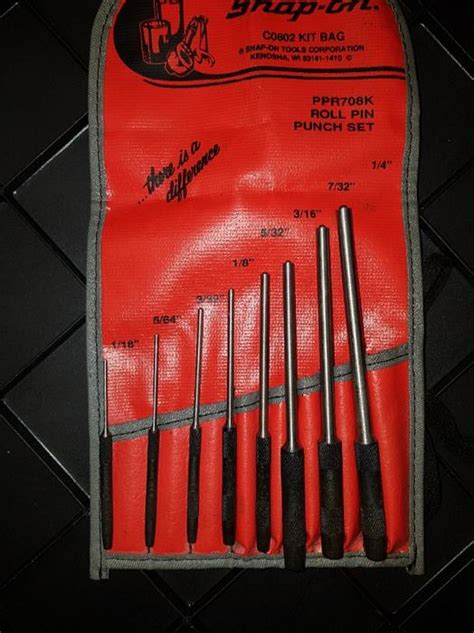 Snap On Roll Pin Punch Set West Shore Langfordcolwoodmetchosin