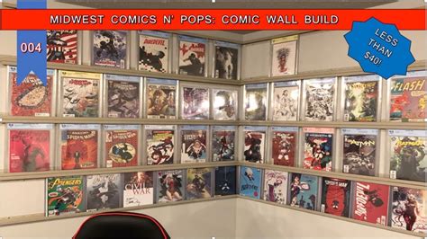 How To Build A Comic Book Wall Display For Under 40 Youtube