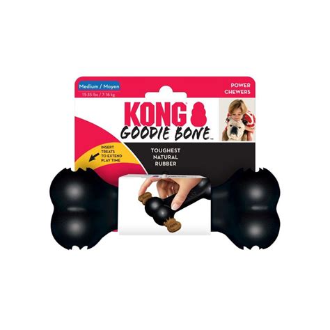 Kong Extreme Goodie Bone Black Pet Connection