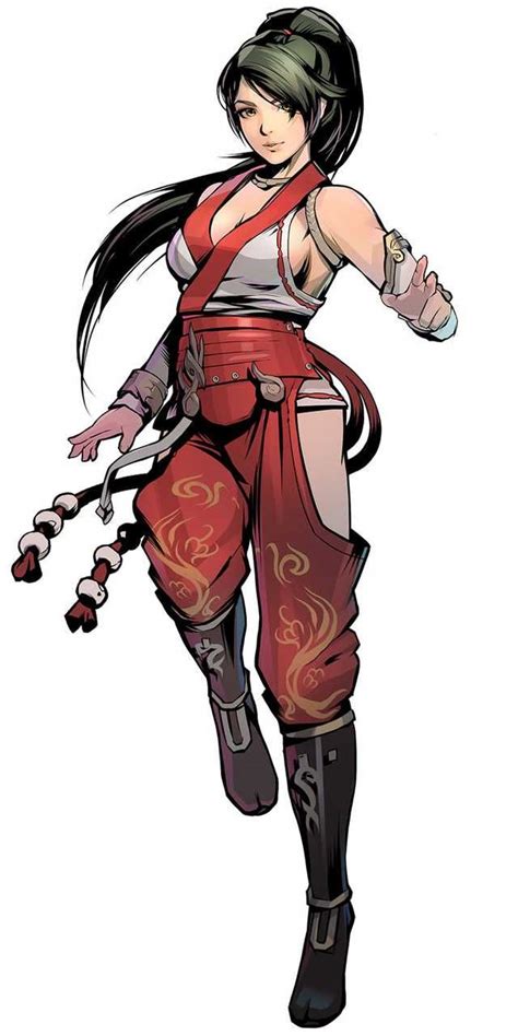 Female Ninja Character Art Concept Art Characters