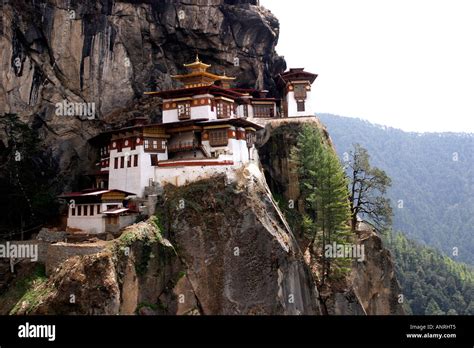 Bhutan Taktsang Tigers Nest Monastery Stock Photo Alamy