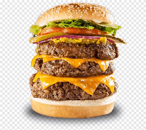 Burger aux trois galettes, Hamburger Veggie burger Fatburger Restaurant