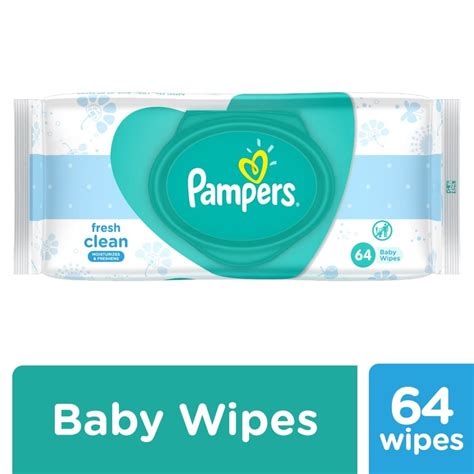 Pampers Fresh Clean Baby Wipes 64s Price Uses Side Effects
