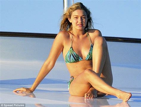Gigi Hadid Shows Off Toned Derriere In Thong Bikini During St Tropez