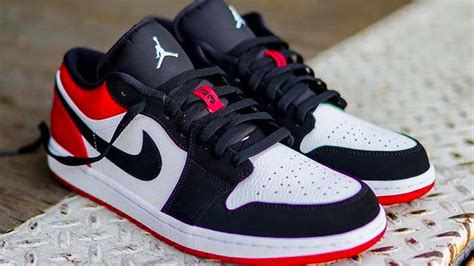 The Air Jordan 1 Low Black Toe Is Available In Your Size The Sole