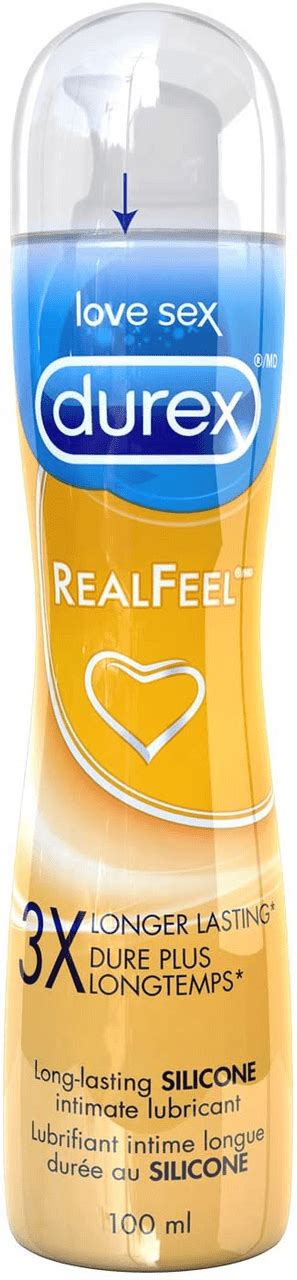Durex Real Feel Long Lasting Silicone Intimate Lubricant 100ml