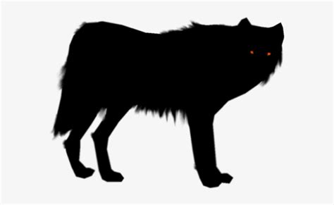 Wolf Silhouette Silhouette Of A Angry Wolf 683x546 Png Download