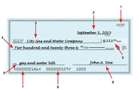 How To Write A Check For 1000 Howtofg