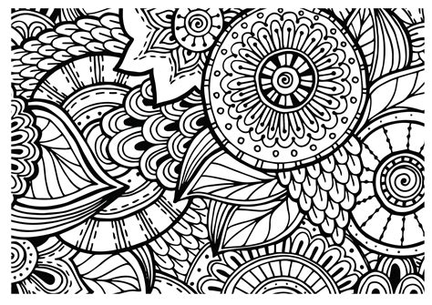 10 Best Printable Coloring Pages Doodle Art Pdf For Free At Printablee
