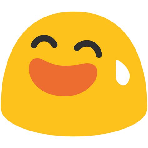 Yellow Laughing Emoji Free Svg