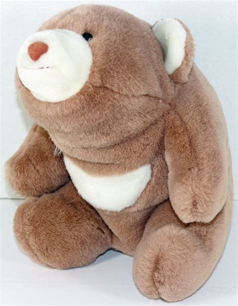 Vintage 1980 Gund 14 Light Brown Snuffles Teddy Bear Stuffed Plush