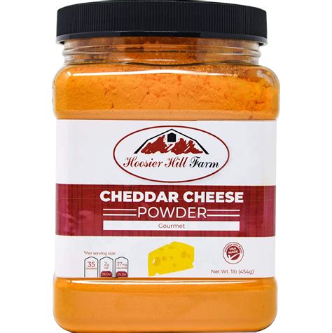 Cheddar Cheese Powder By Hoosier Hill Farm Made In Usa 1 Lb
