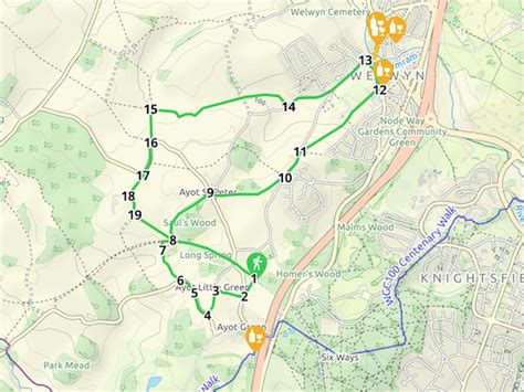 Hertfordshire Walker: Walk 12: Old Welwyn Loop